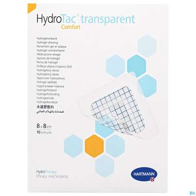 Schaumverband Hydrotac Transparent/comfort 6,5x10cm 10st, A-Nr.: 5310567 - 02