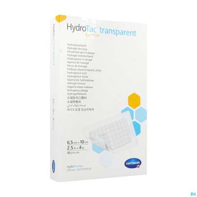 Schaumverband Hydrotac Transparent/comfort 6,5x10cm 10st, A-Nr.: 5310567 - 04