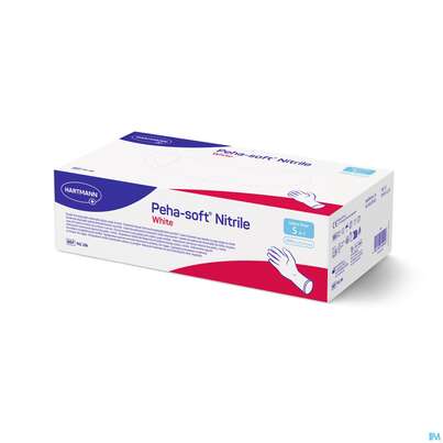 Untersuchungshandschuhe Peha/soft/puderfrei Nitrile Unsteril White S 200st, A-Nr.: 3994030 - 02