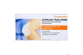 Wundverband Cutiplast/vliesstoffverb. Steril/15x7,8cm Wundauf 11x4cm 66801 5st, A-Nr.: 5672230 - 01