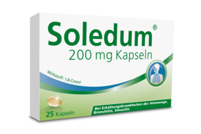 Sie sehen eine Packung Soledum® 200 mg, Produktbild: 01 Soledum® 200 mg, A-Nr.: 4205207 - 01