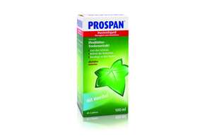 Sie sehen eine Packung Prospan® Hustenliquid in der Flasche, Produktbild: 01 Prospan® Hustenliquid in der Flasche, A-Nr.: 4473511 - 01