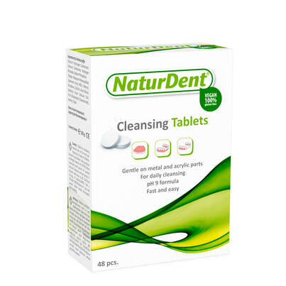 NaturDent Reinigungstabletten (48 Stk), A-Nr.: 4275225 - 03