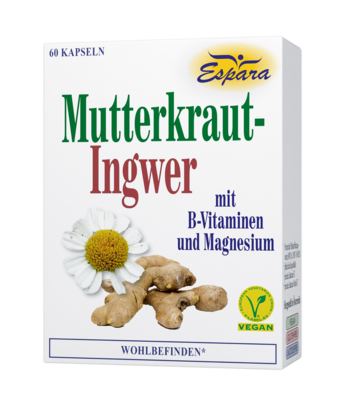 Espara Mutterkraut-Ingwer Kapseln, A-Nr.: 4865808 - 01
