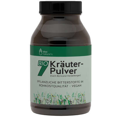 doc nature’s BIO 7 Kräuter-Pulver, Glas, A-Nr.: 5619483 - 01