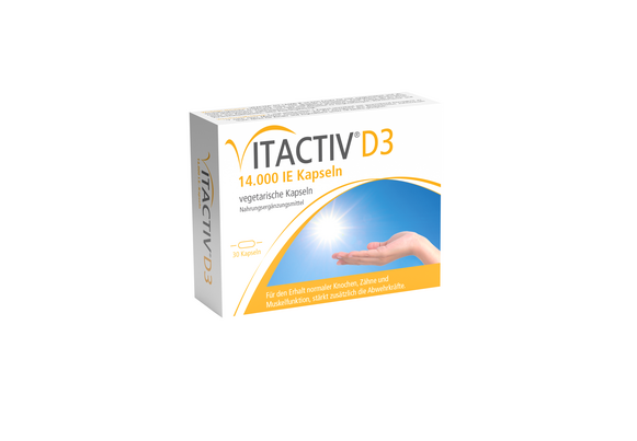 VITACTIV® D3 14.000 IE Kapseln, A-Nr.: 5268598 - 01