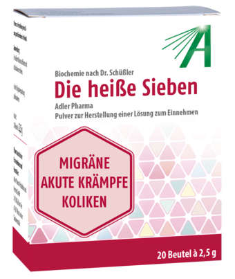 Adler Die heiße Sieben Sticks Biochemie nach Dr. Schüßler, A-Nr.: 5690972 - 02