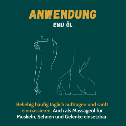 Emu-Öl Dosierflasche + Vitamin E, A-Nr.: 5751076 - 02