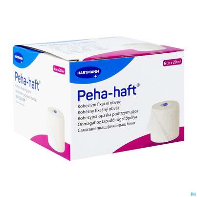 Peha-haft Fixierbinde/latexfrei 20mx 6cm 1st, A-Nr.: 3328296 - 06