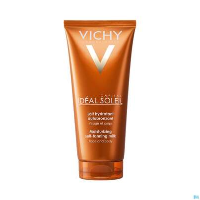 Sie sehen eine Packung Sonnenprodukte Vichy Ideal Soleil Selbstbraeuner Milch Gesicht+koerper 100ml, Produktbild: 11 Sonnenprodukte Vichy Ideal Soleil Selbstbraeuner Milch Gesicht+koerper 100ml, A-Nr.: 2615585 - 11