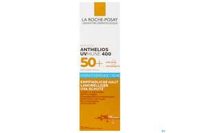 Sie sehen eine Packung Sonnenprodukte La Roche Posay Anthelios/ges/hydratisie 50+/creme Uv-mu 50ml, Produktbild: 01 Sonnenprodukte La Roche Posay Anthelios/ges/hydratisie 50+/creme Uv-mu 50ml, A-Nr.: 5572037 - 01