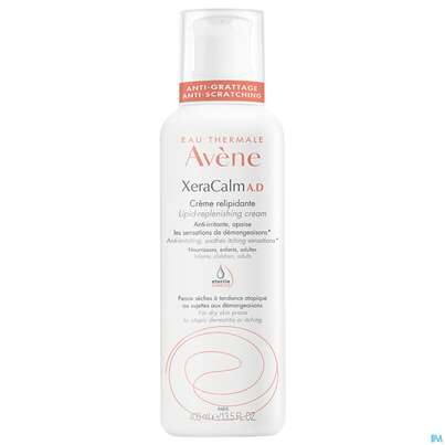 Sie sehen eine Packung Avène Xeracalm A.d Rückfettende Creme 400ml, Produktbild: 02 Avène Xeracalm A.d Rückfettende Creme 400ml, A-Nr.: 4942897 - 02