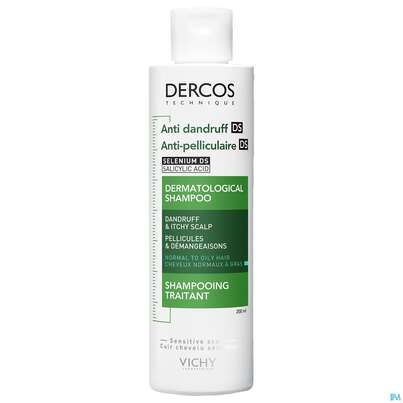Shampoon Vichy/dercos Anti-schuppen Pflege Fettiges Haar 200ml, A-Nr.: 4357383 - 01