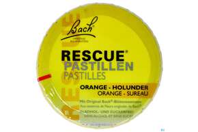 Rescura Pastillen Orange-holunder 50g, A-Nr.: 4089215 - 01