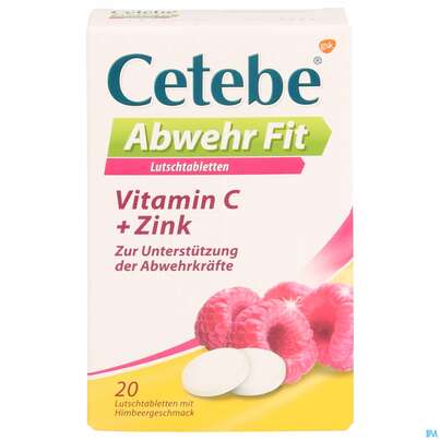 Cetebe Abwehr Fit Lutschtabl 20st, A-Nr.: 4056546 - 01