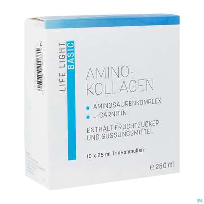 Life Light Ampullen Amino Kollagen +l-carnitin 10st, A-Nr.: 3945540 - 05