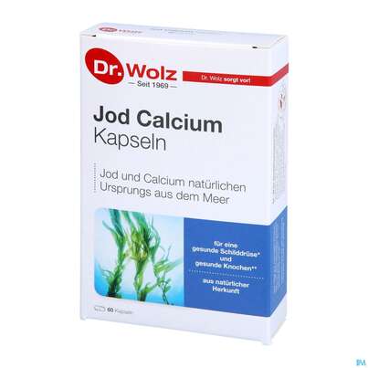 Jod Calcium Kapseln Dr.wolz Nr.60622 60st, A-Nr.: 1785687 - 04