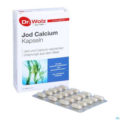 Jod Calcium Kapseln Dr.wolz Nr.60622 60st, A-Nr.: 1785687 - 07