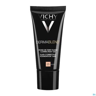 Vichy Dermablend/fluid Make-up 25 Nude 30ml, A-Nr.: 3044624 - 07