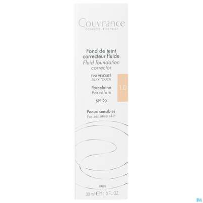 Avène Couvrance Korrigierendes Make-up Fluid Porzellan 30ml, A-Nr.: 2774711 - 01
