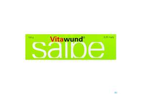 Sie sehen eine Packung Vitawund Salbe 100g, Produktbild: 01 Vitawund Salbe 100g, A-Nr.: 1256954 - 01