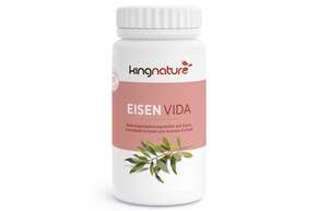 KINGNATURE Eisen Vida Kaps 21 mg Ds 100 Stk, A-Nr.: 5214697 - 01