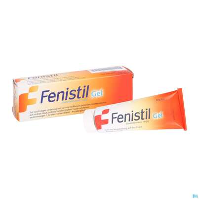 Sie sehen eine Packung Fenistil Gel 50g, Produktbild: 11 Fenistil Gel 50g, A-Nr.: 0622115 - 11
