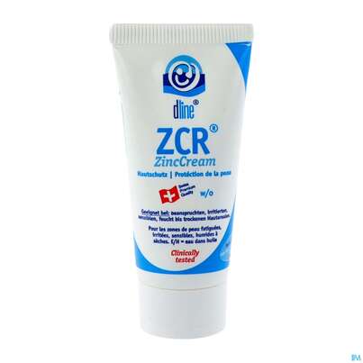 Sie sehen eine Packung Dline Zink Cream Zcr 20g, Produktbild: 02 Dline Zink Cream Zcr 20g, A-Nr.: 5354926 - 02