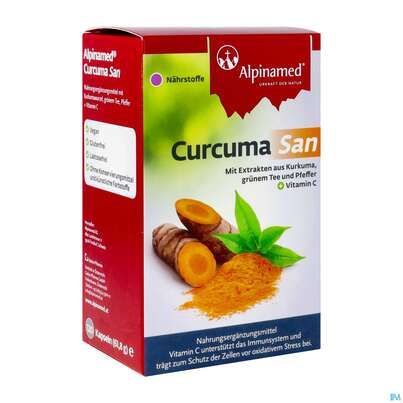 Curcuma Kapseln San Alpinamed 120st, A-Nr.: 5097464 - 02