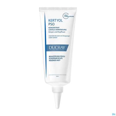 Sie sehen eine Packung Ducray Kertyol P.s.o. Konzentrat Zur Lokalen Anwendung Bei Psoriasis 100ml, Produktbild: 03 Ducray Kertyol P.s.o. Konzentrat Zur Lokalen Anwendung Bei Psoriasis 100ml, A-Nr.: 5606316 - 03