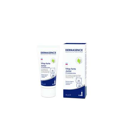 Dermasence Vitop forte Junior Pflegeemulsion, A-Nr.: 4899799 - 01