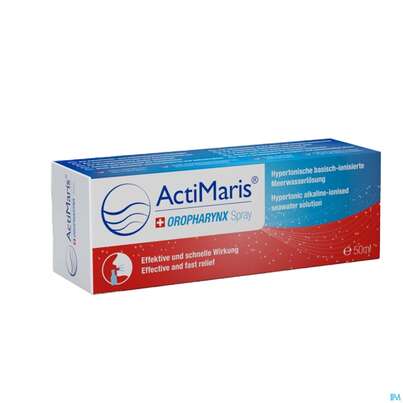 Mundspray Rachenspray Actimaris Oropharynx Hyperton. Meerwasserlösung 50ml, A-Nr.: 5355854 - 03