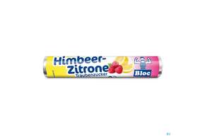 Bloc Traubenzucker Rollen Himbeer-zitrone 42g, A-Nr.: 3253575 - 01