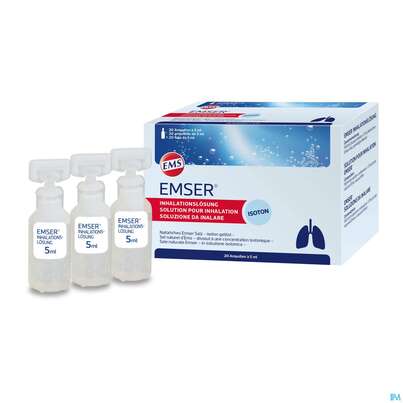 Emser Inhalationslösung Isoton Ampullen/sachet 20st, A-Nr.: 3072483 - 04