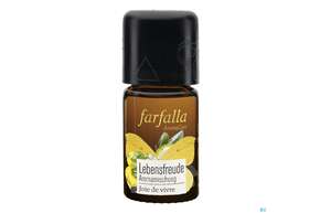 Sie sehen eine Packung Farfalla Aromamischung Bergamotte Lebensfreude 5ml, Produktbild: 01 Farfalla Aromamischung Bergamotte Lebensfreude 5ml, A-Nr.: 4907671 - 01