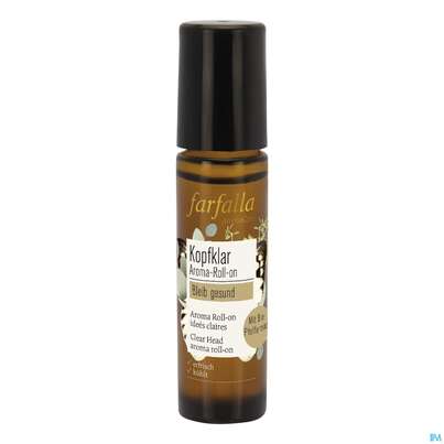 Farfalla Aroma-roll-on Minze Kopfklar 10ml, A-Nr.: 4908015 - 01