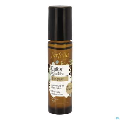 Farfalla Aroma-roll-on Minze Kopfklar 10ml, A-Nr.: 4908015 - 02