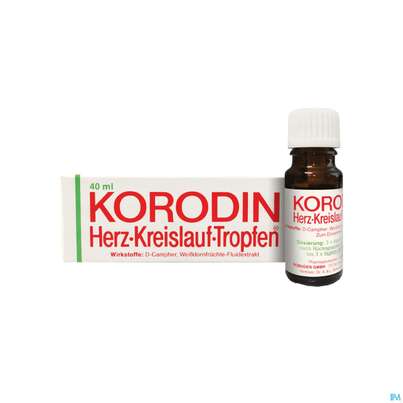 Sie sehen eine Packung Korodin Herz-kreislauf Tropfen 40ml, Produktbild: 03 Korodin Herz-kreislauf Tropfen 40ml, A-Nr.: 2457169 - 03
