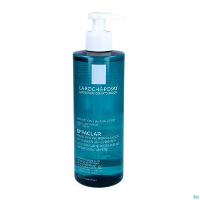 La Roche Posay Ruecken/brust Akne Effaclar Gel Mikropeeling Reinigung 400ml, A-Nr.: 5286691 - 02