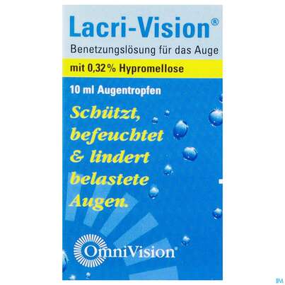 Augentropfen Lacri-vision 10ml 1st, A-Nr.: 3829609 - 01