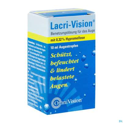 Augentropfen Lacri-vision 10ml 1st, A-Nr.: 3829609 - 02