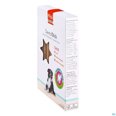 Sie sehen eine Packung Veterinaerprodukte Pha Dentalstick Vet 200g, Produktbild: 06 Veterinaerprodukte Pha Dentalstick Vet 200g, A-Nr.: 4235042 - 06