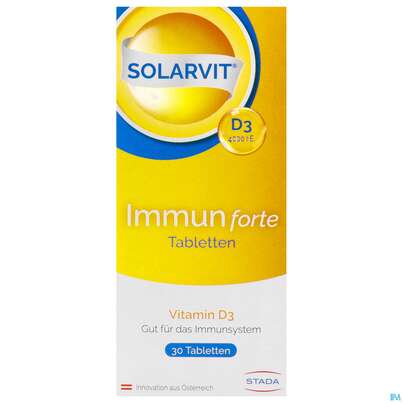 D3 Tabl Solarvit 4000ie F Immun 30st, A-Nr.: 4933378 - 01