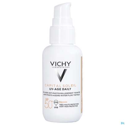 Sonnenprodukte Vichy/capital Soleil Gesichtscreme Uv-age Lsf50+ Getoent Tt He 40ml, A-Nr.: 5470199 - 04