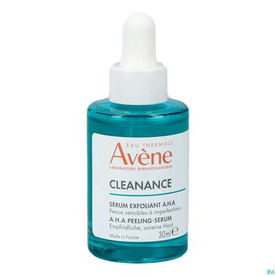 Sie sehen eine Packung Avene Cleanance A.h.a Serum 30ml, Produktbild: 09 Avene Cleanance A.h.a Serum 30ml, A-Nr.: 5799634 - 09
