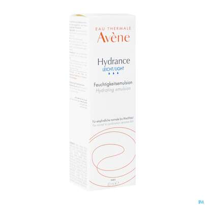 Sie sehen eine Packung Avene Hydrance Emulsion Leicht 40ml, Produktbild: 04 Avene Hydrance Emulsion Leicht 40ml, A-Nr.: 5181756 - 04