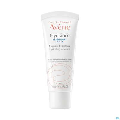 Sie sehen eine Packung Avene Hydrance Emulsion Leicht 40ml, Produktbild: 07 Avene Hydrance Emulsion Leicht 40ml, A-Nr.: 5181756 - 07