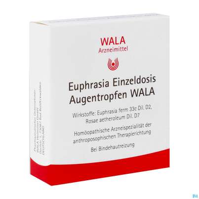 Euphrasia -wala Einzeldosis Augentropfen 0,5ml 10st, A-Nr.: 5506916 - 02