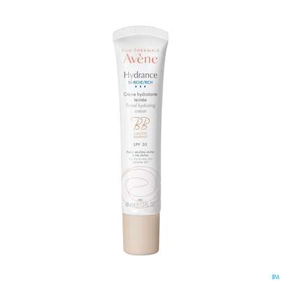 Sie sehen eine Packung Avene Hydrance Bb F30 Reichhaltig 40ml, Produktbild: 07 Avene Hydrance Bb F30 Reichhaltig 40ml, A-Nr.: 5179067 - 07