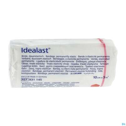 Elastische Binden Idealast 10 Binden Unterverpackt 5mx 10cm 1st, A-Nr.: 1455205 - 02